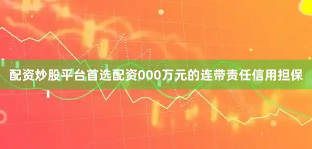 配资炒股平台首选配资000万元的连带责任信用担保